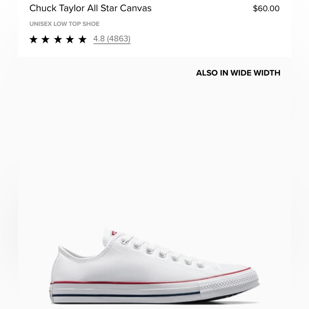 NEW Converse Chuck Taylor Allstars - Picture 1 of 5